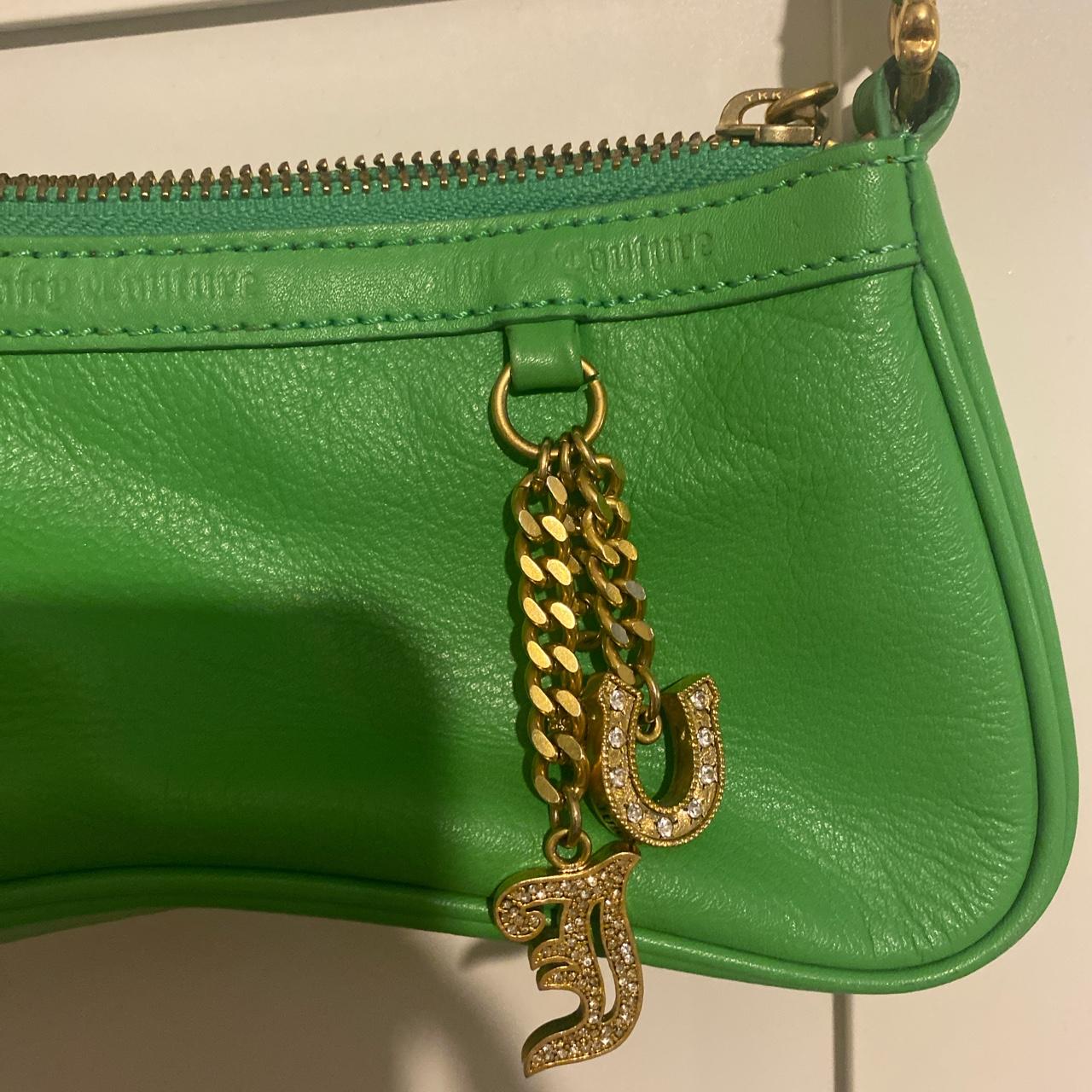 Juicy Couture Women's Green Bag | Depop