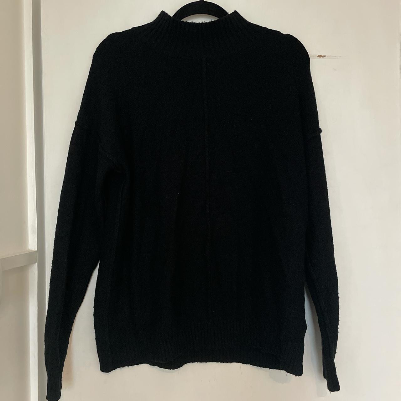 Black Primark high neck jumper - Depop