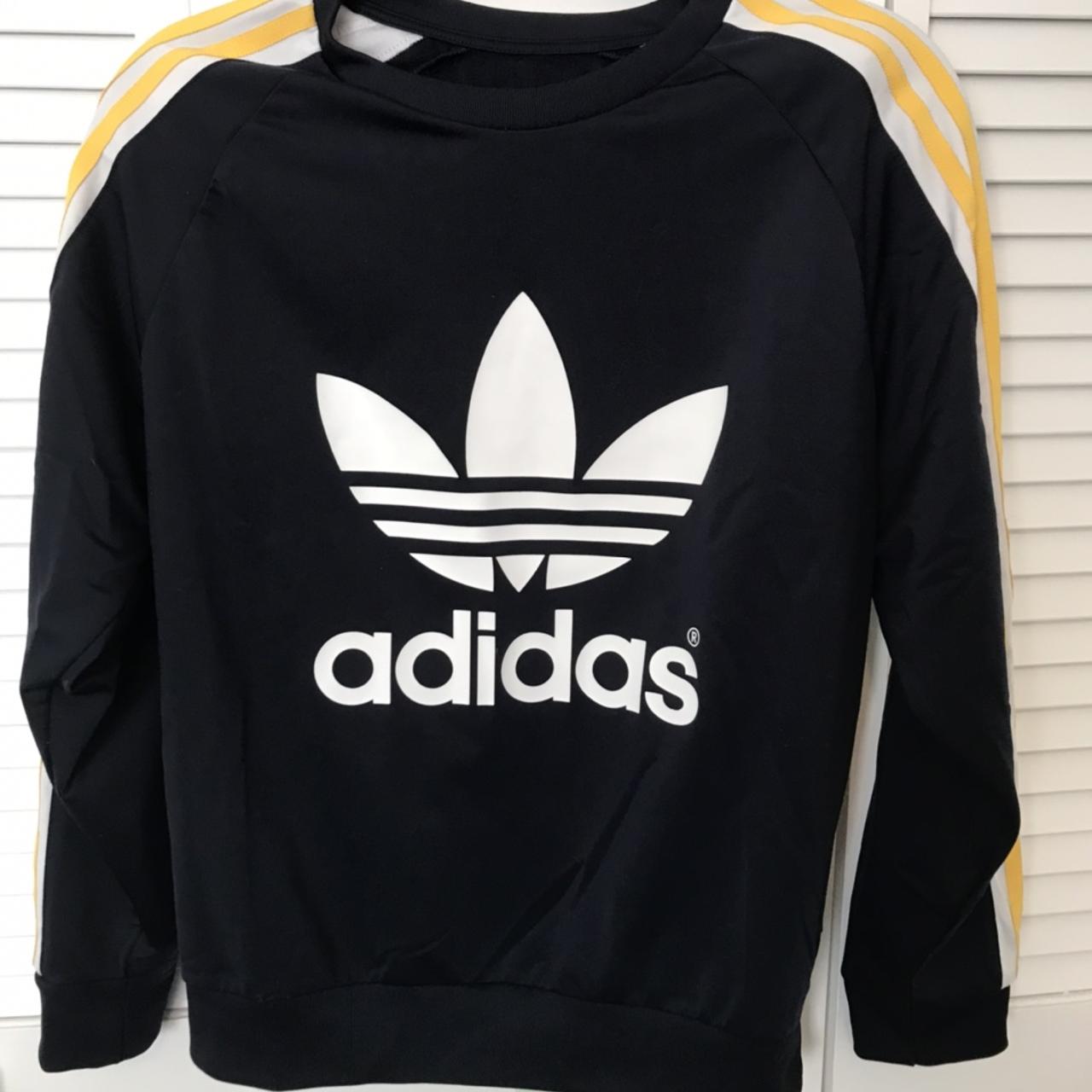 Adidas originals hotsell yellow jumper