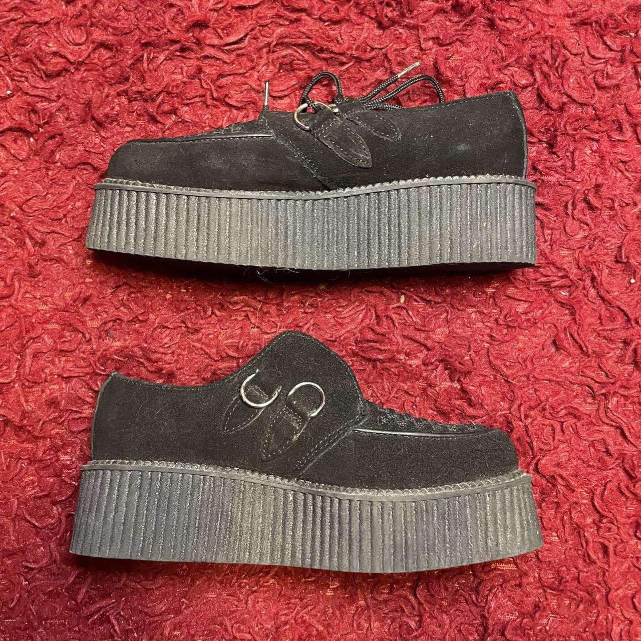 ‘tuk’ black gothic alternative platform creepers.... Depop