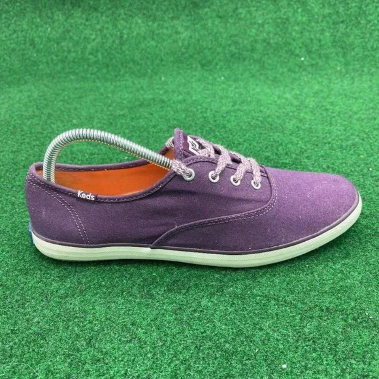 Keds Womens WF51834M Plum Low Top Lace Up Comfort... Depop