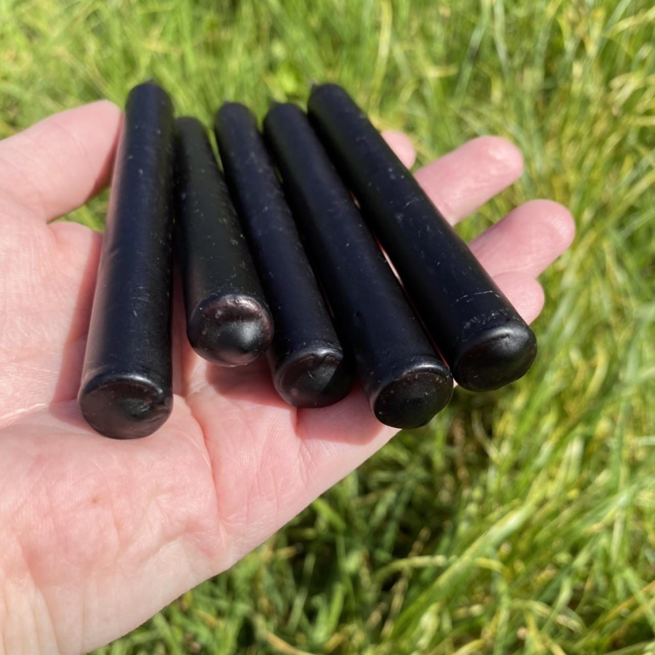 High quality black ritual candles Australian made,... Depop