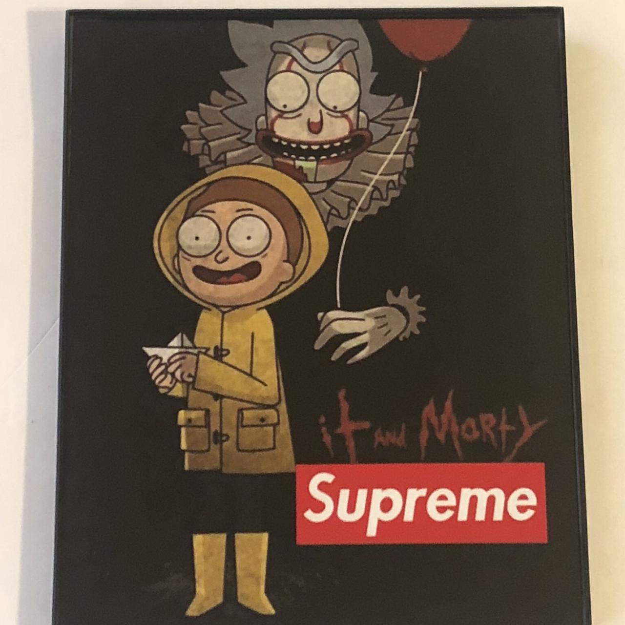 Supreme rick clearance and morty real