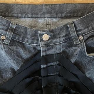 Helmut lang SS 2004 bondage strap mummy denim jeans.... - Depop