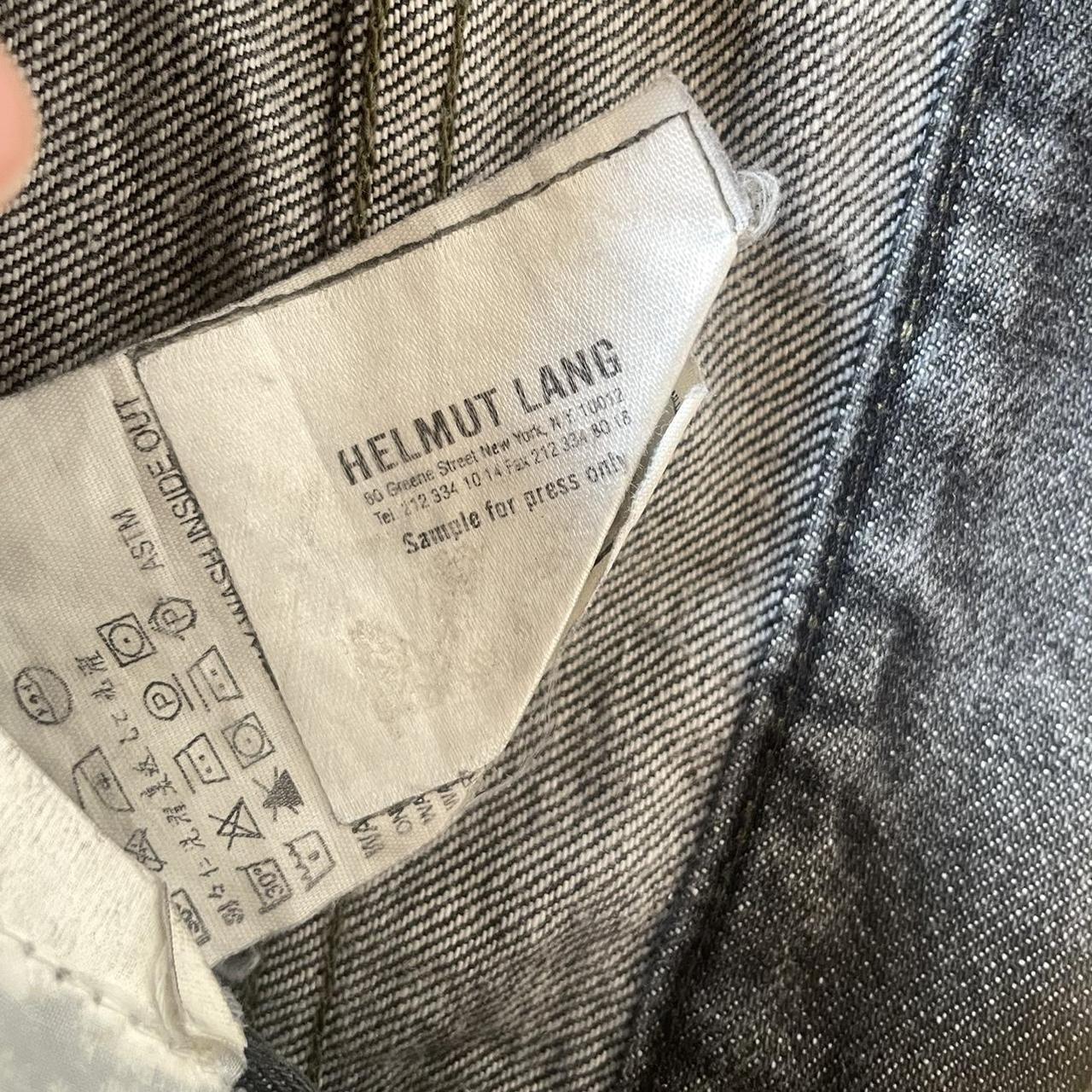 Helmut lang SS 2004 bondage strap mummy denim jeans.... - Depop