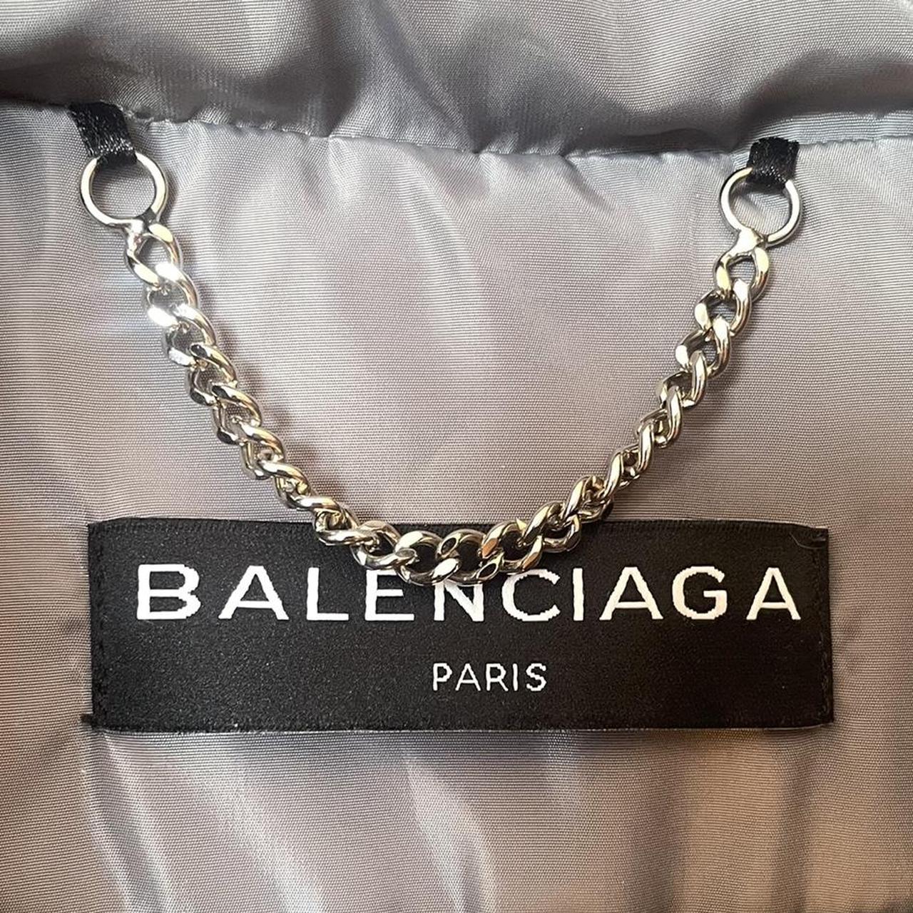 balenciaga jacket mens grey