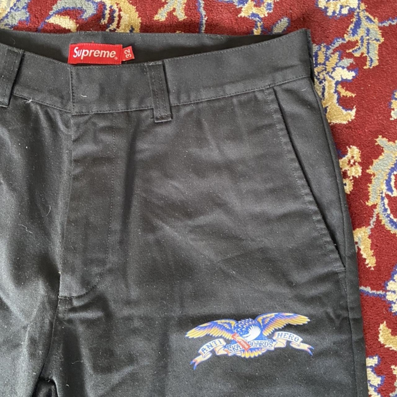 Supreme x Anti Hero Work-pants, Size : 32, Never worn.