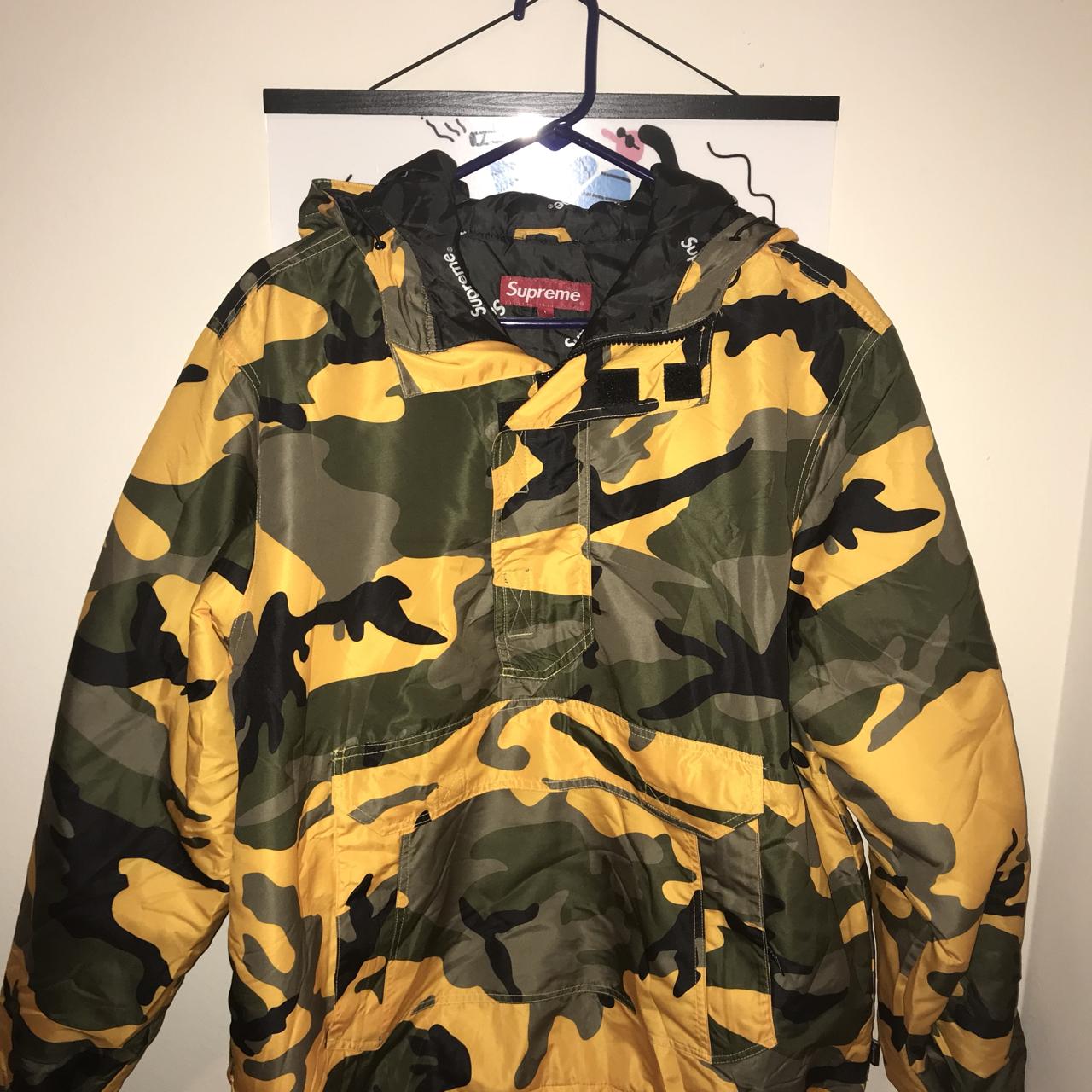Supreme Brooklyn Camo zip pullover Only worn for... - Depop