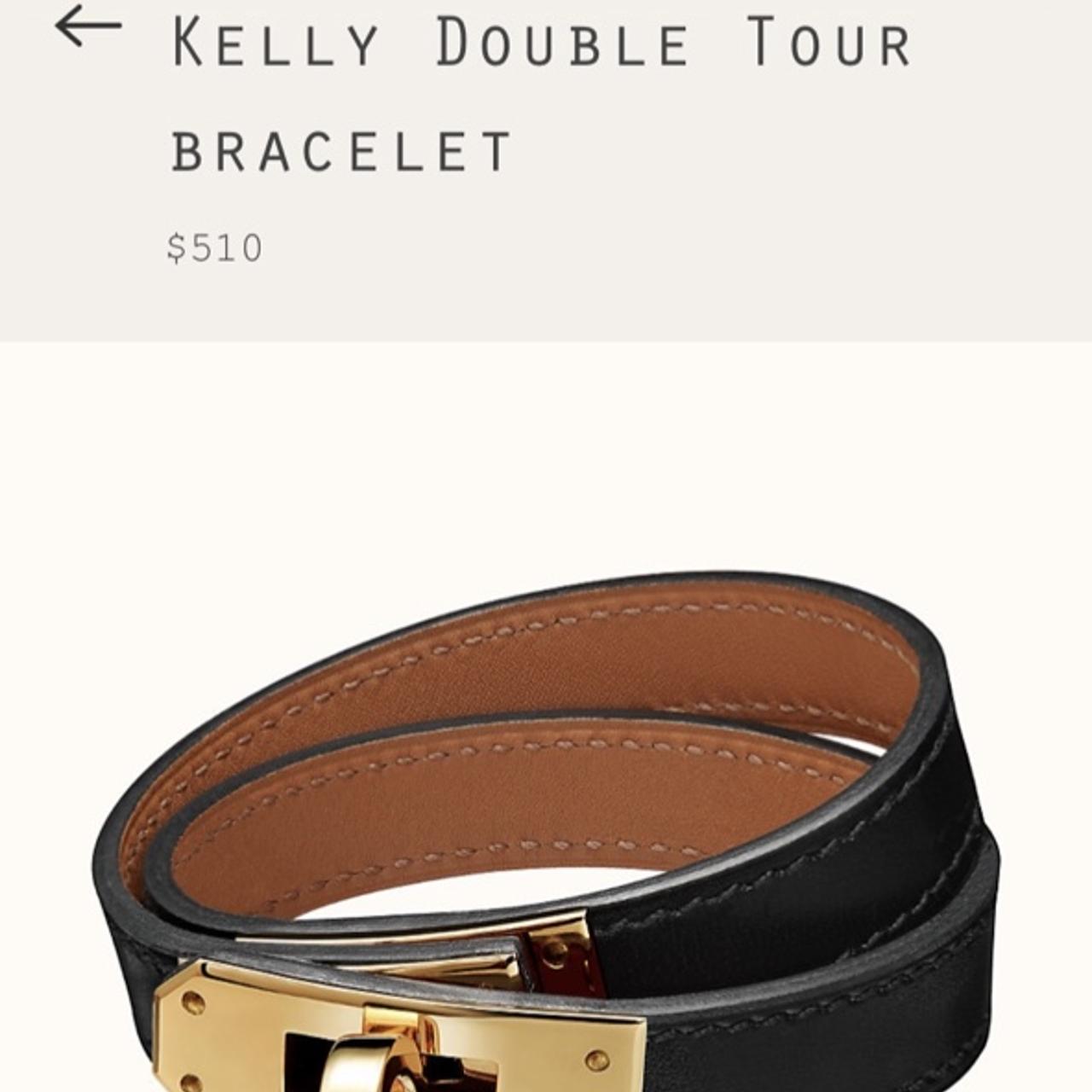 Hermes Kelly Double Tour Bracelet - Excellent | Depop Hermes Kelly Double Tour Bracelet - Excellent | Depop