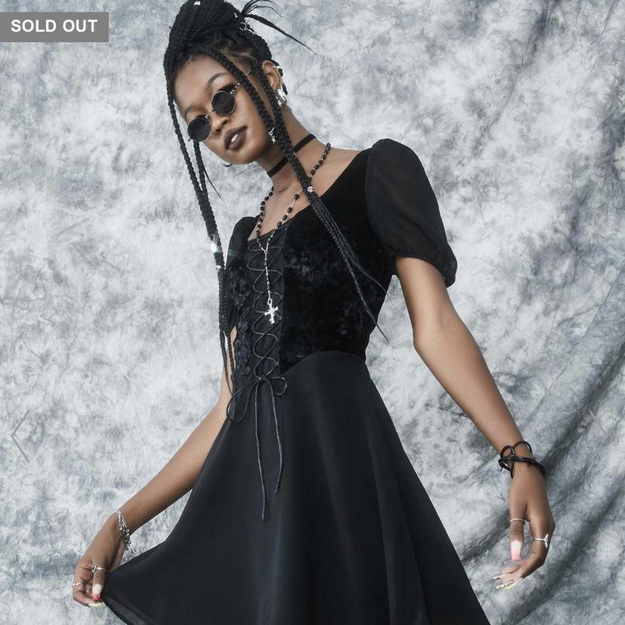 Sold out delias dress !! Delias by dollskill gothic... Depop
