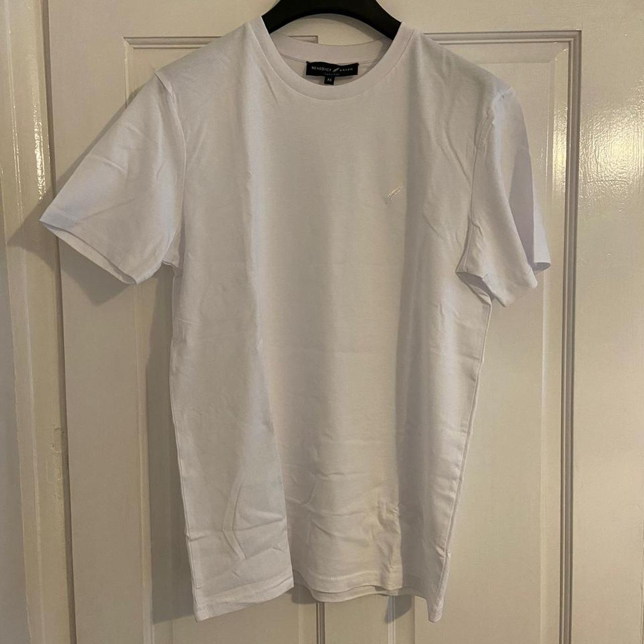 Benedict raven RRP £45 Brand new white T-shirt... - Depop