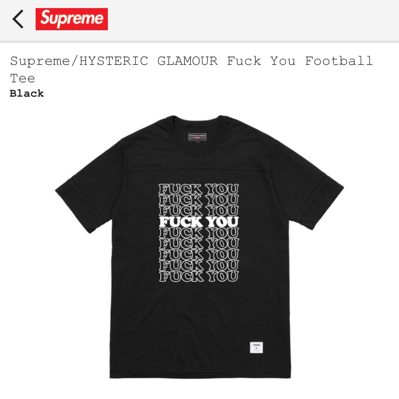 SUPREME x Hysteric Glamour 