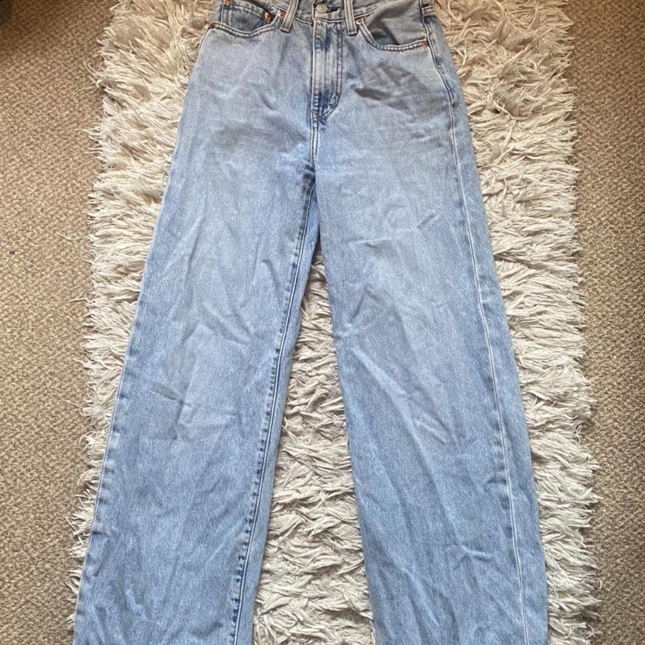 rib cage levi’s jeans wide leg 24 waist !!!open to... Depop
