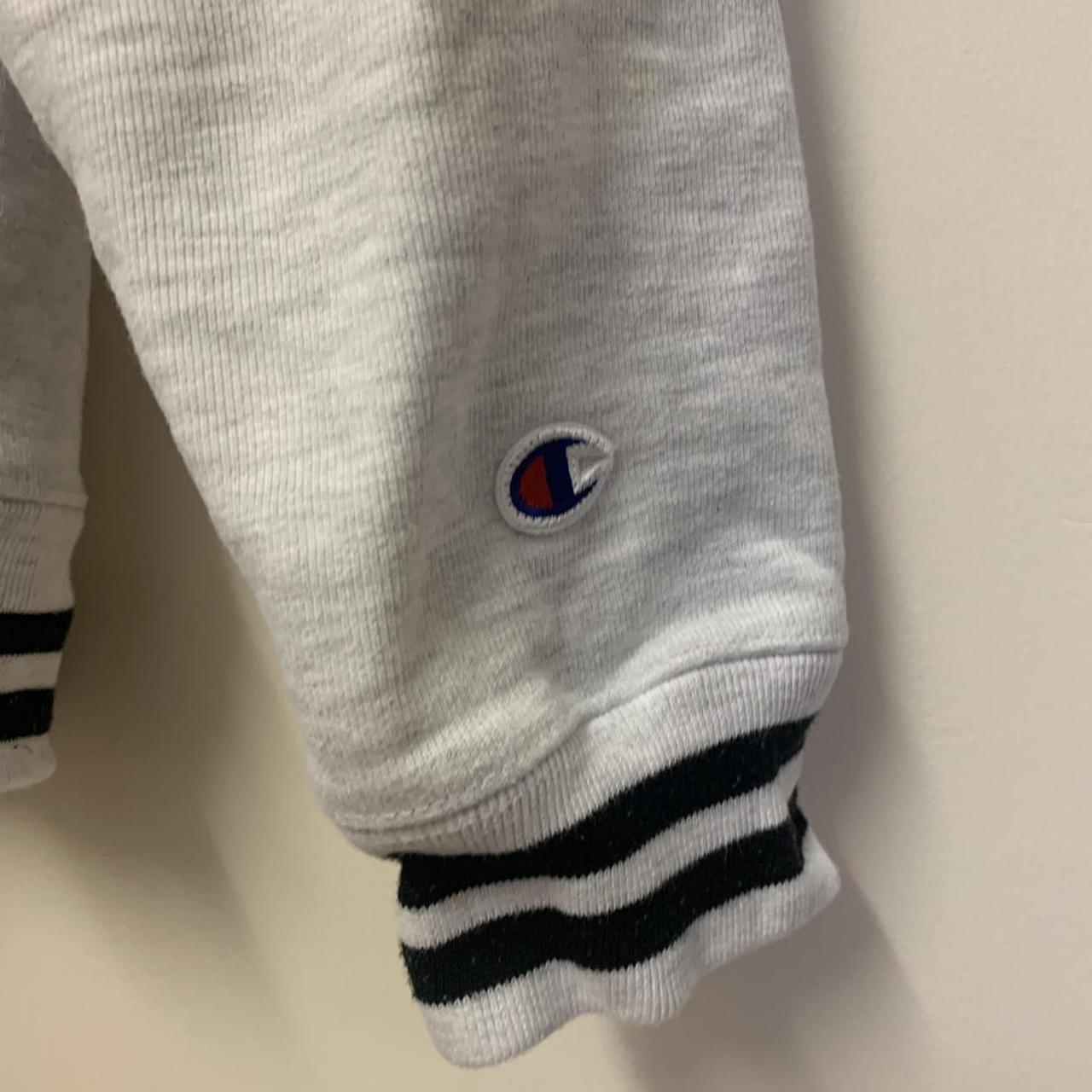 Champion Men's Grey Jumper | Depop