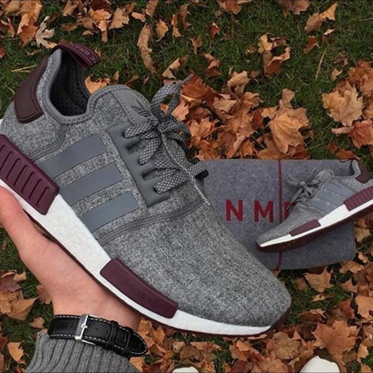 NMD Grey & purple Brand in the... -