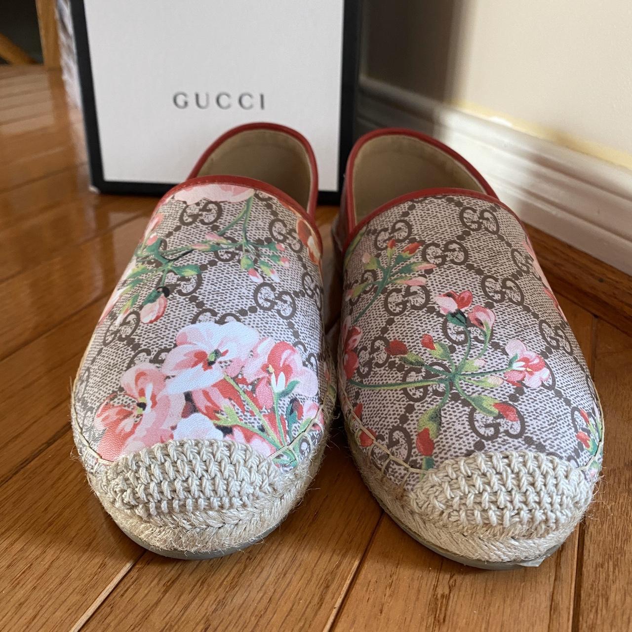 Authentic Gucci espadrilles ❤️ worn twice, comfy and - Depop