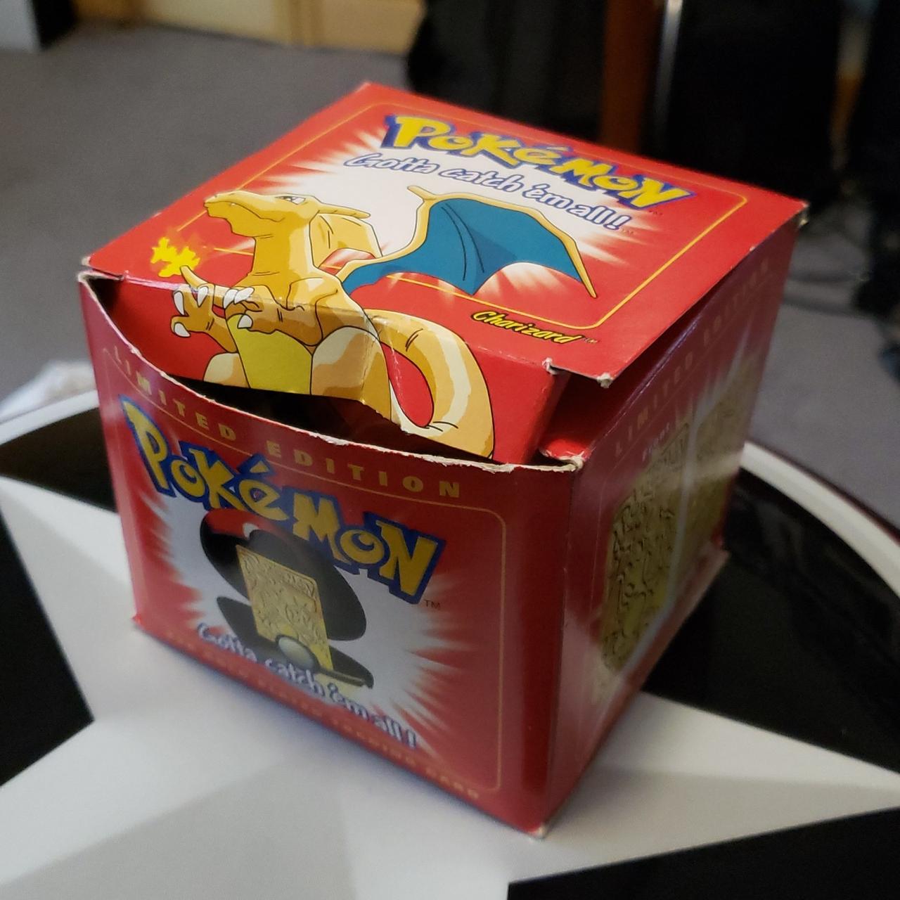 Limited Edition Pokémon 23k gold Charizard... - Depop