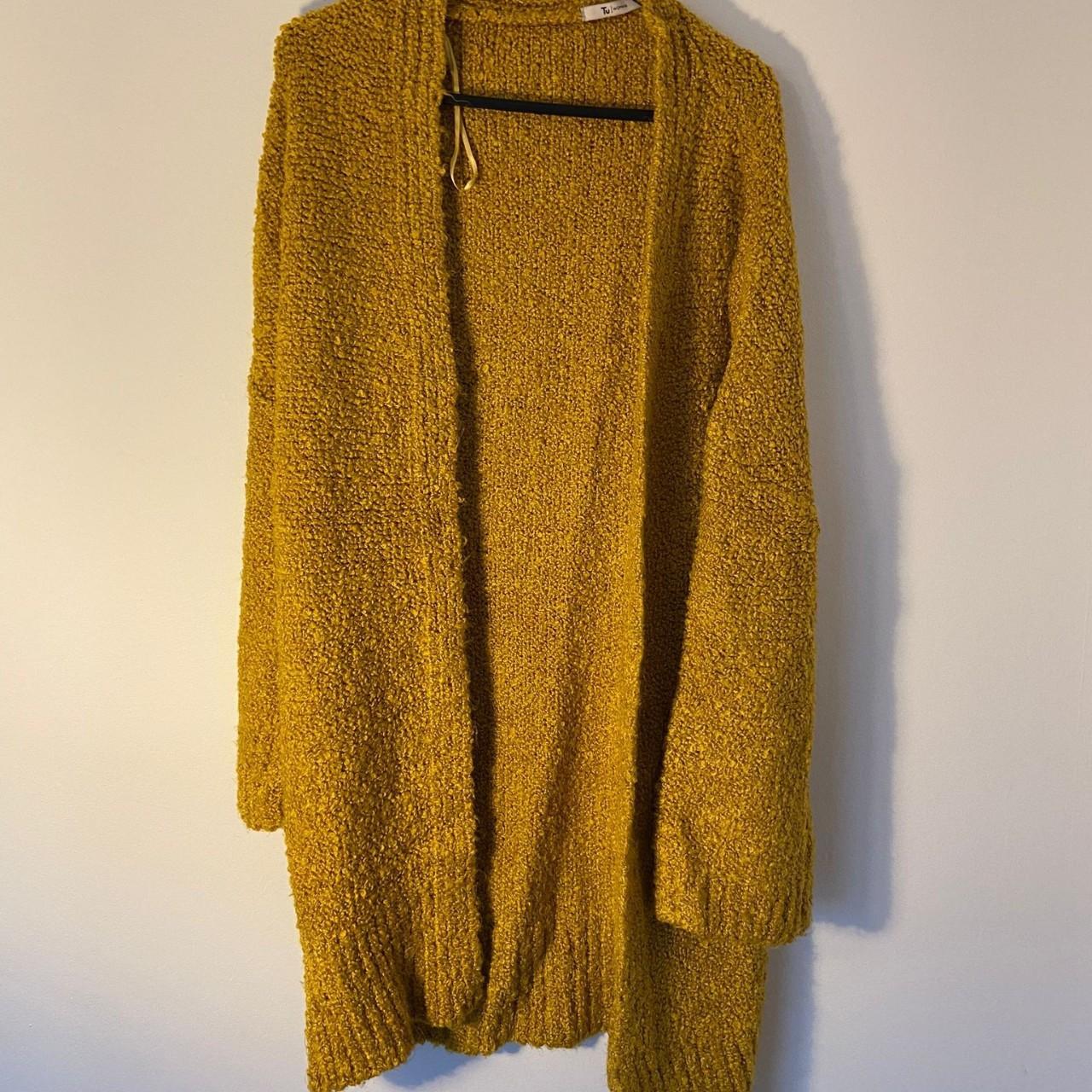 Sainsbury's TU Women's Yellow Cardigan | Depop