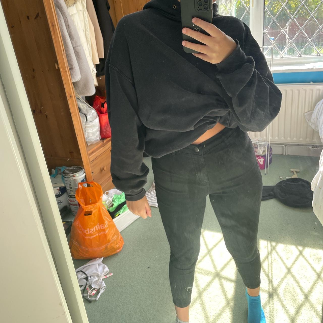 Selling my plt black jeans With tags Never worn - Depop