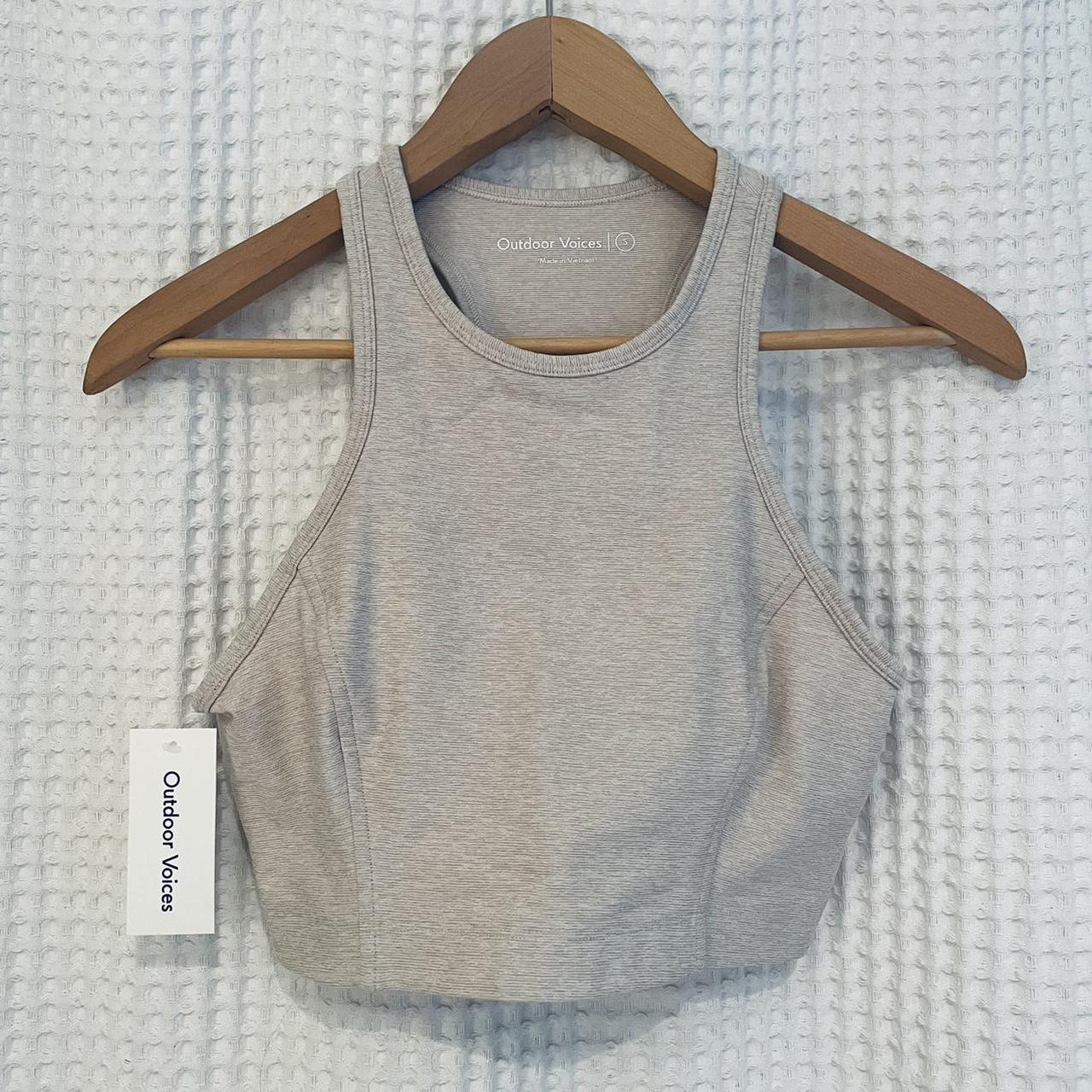 NWT Outdoor Voices Athena crop top, Sports bra style