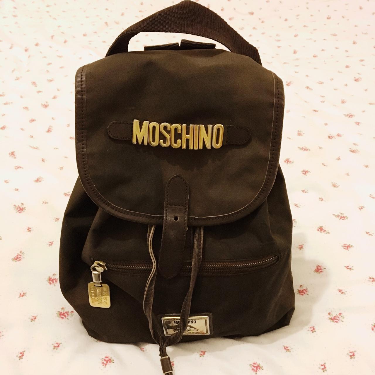 authentic MOSCHINO by Redwall vintage Teddy Bear Backpack Collectible bag