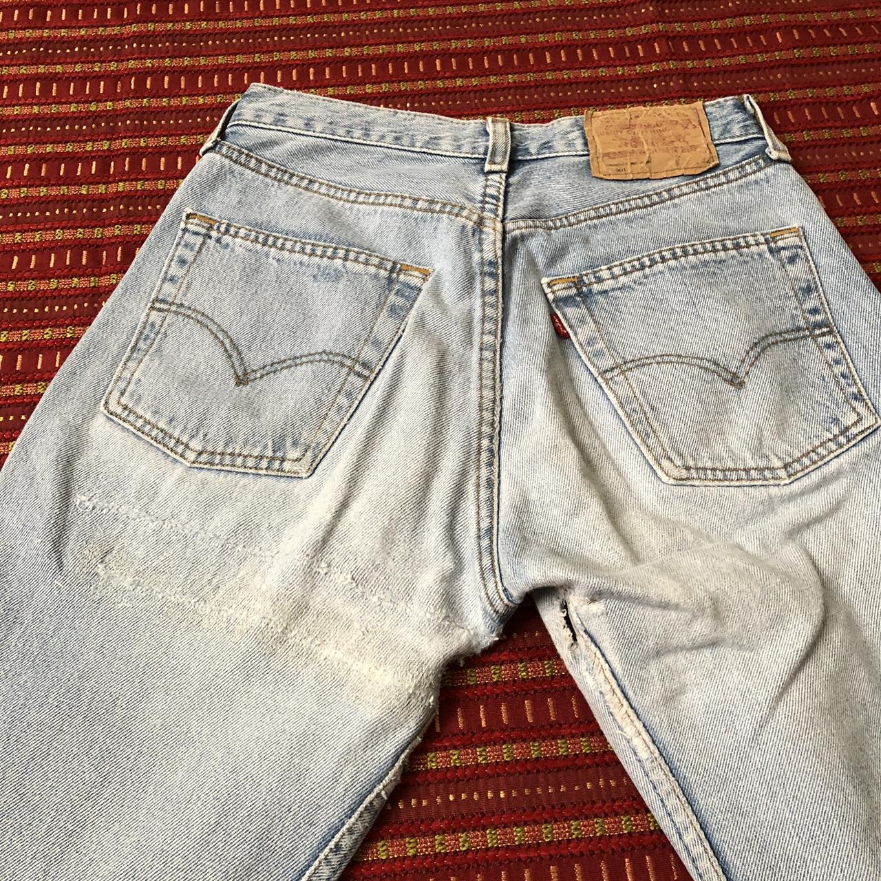 Jeans Levi’s 501 red tab super vintage e... - Depop