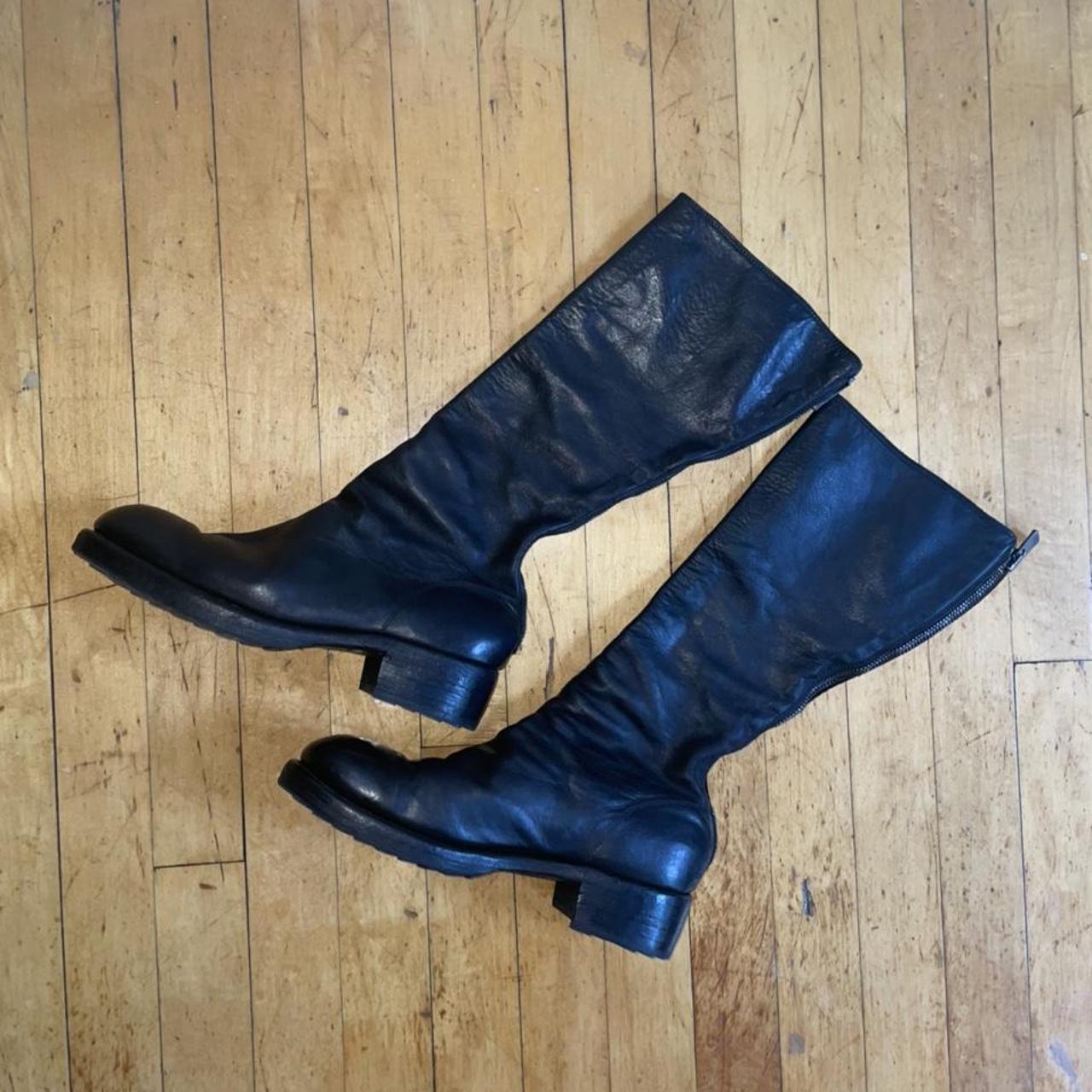 Product Image 1 - Black mid calf guidi boots.