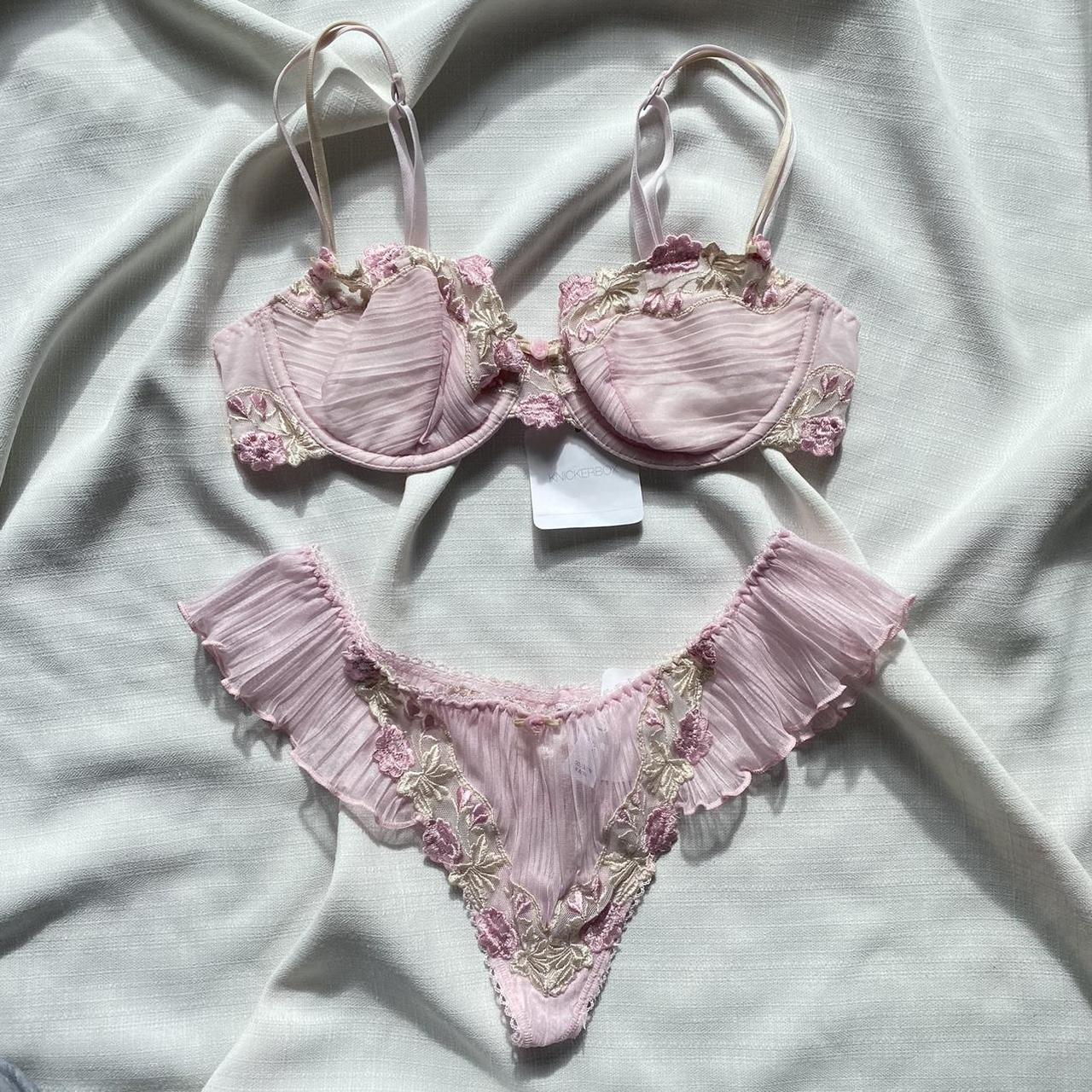 Knickerbox Women's Pink Bra | Depop