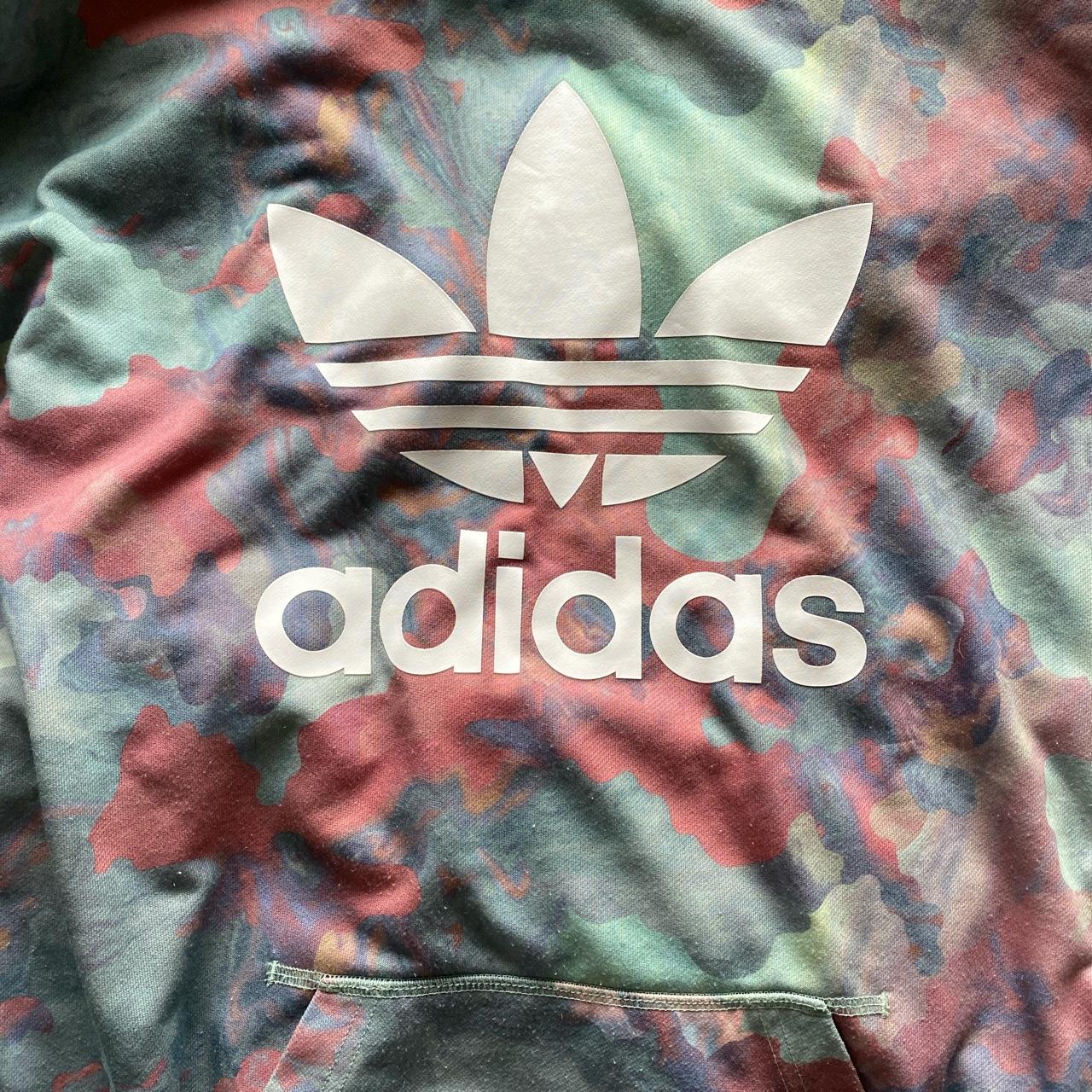 🌀 one of a kind adidas hoodie 🌀 few bobbles from wear Depop
