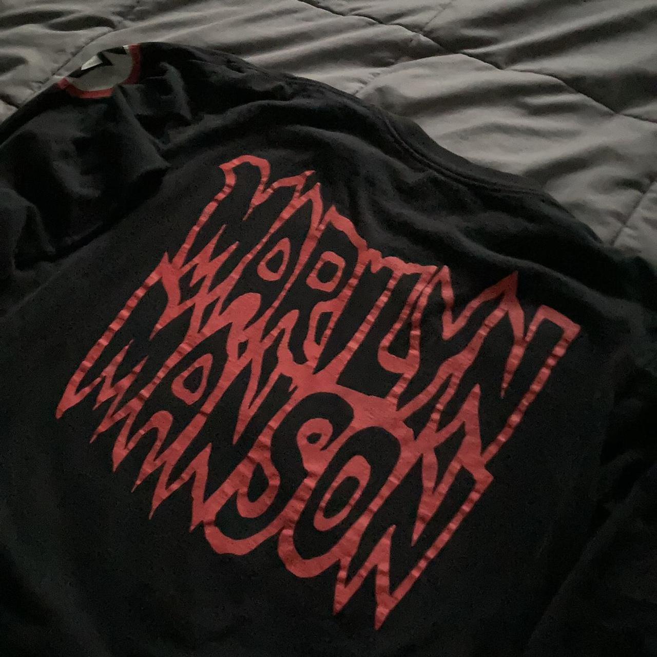 Vintage marilyn manson satanic army long...