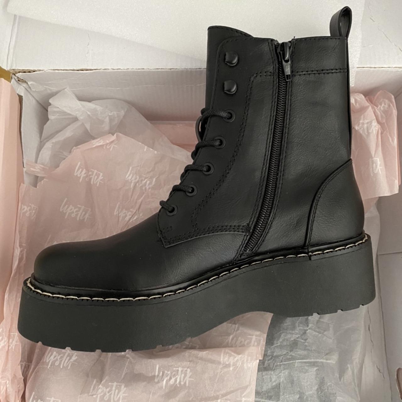 Lipstik kayden 2025 platform boot black