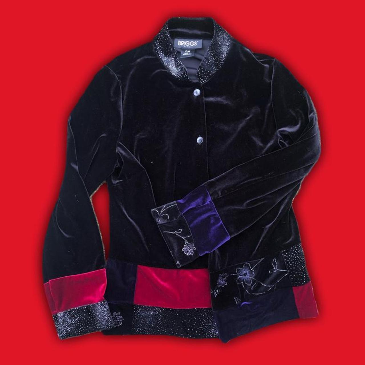 Product Image 1 - Velour vintage (80s) patchwork pullover