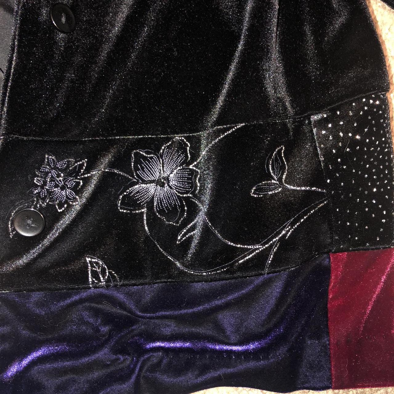 Product Image 3 - Velour vintage (80s) patchwork pullover