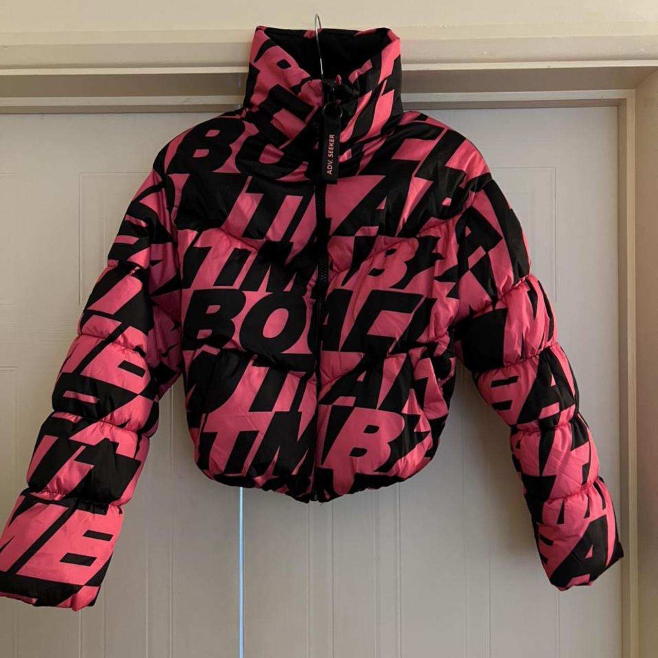 Depop girl sales bershka puffer jacket