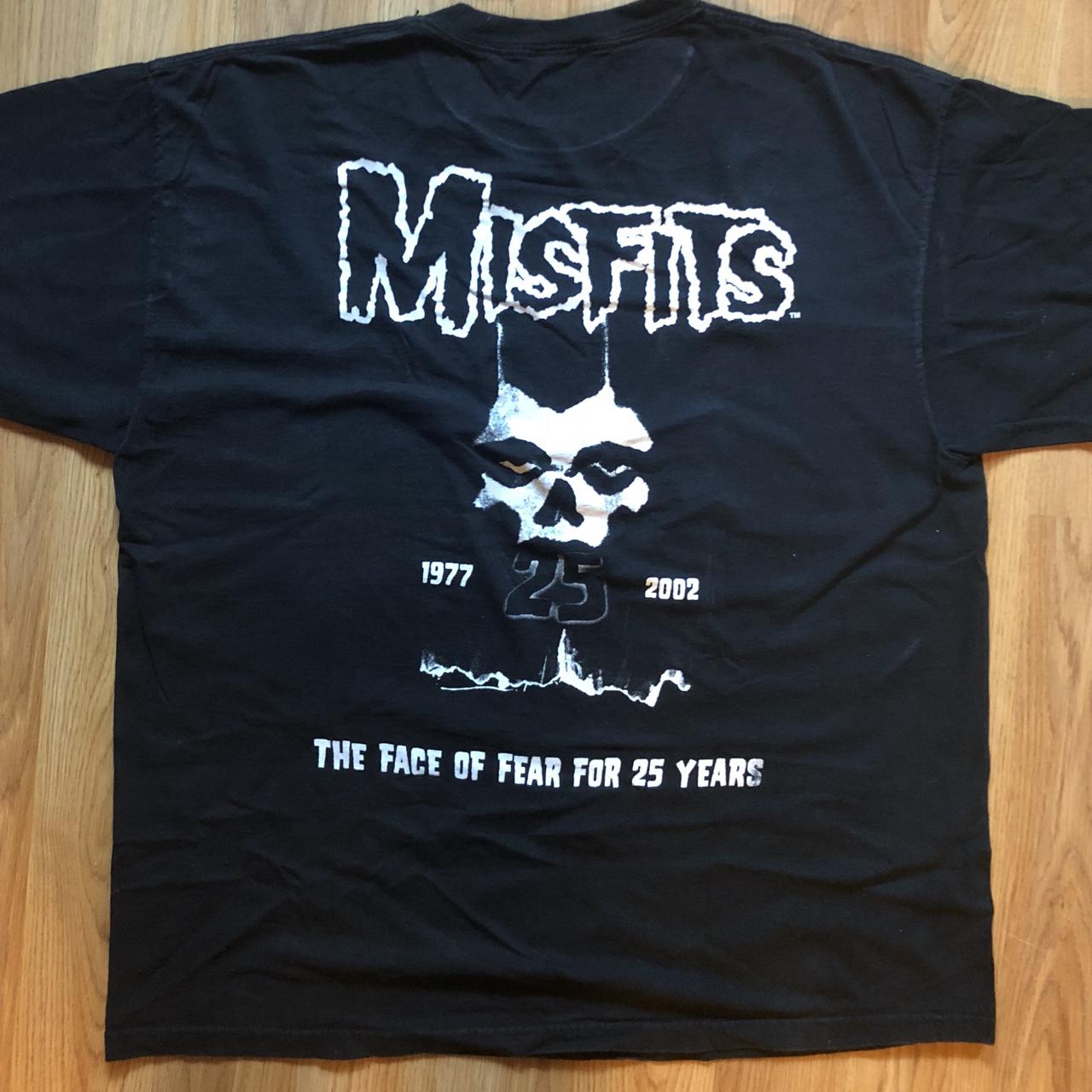 Misfits 25 year anniversary tour tee