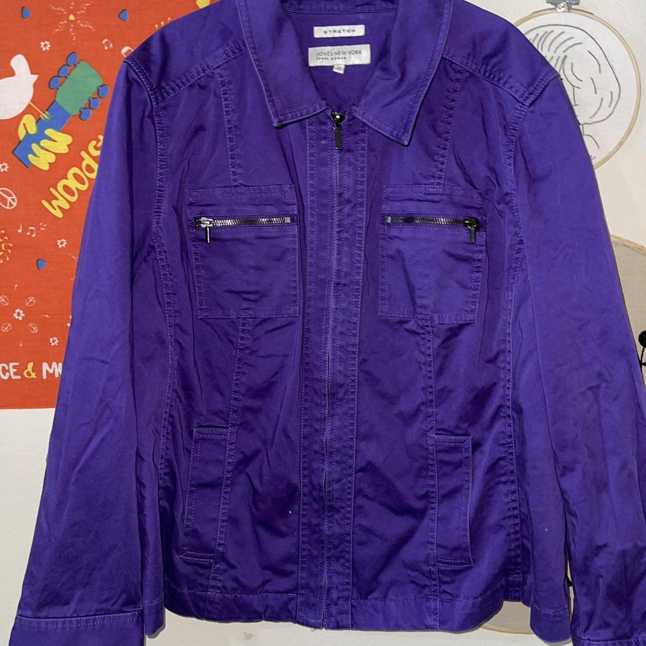 Product Image 3 - Jones New York purple jacket.