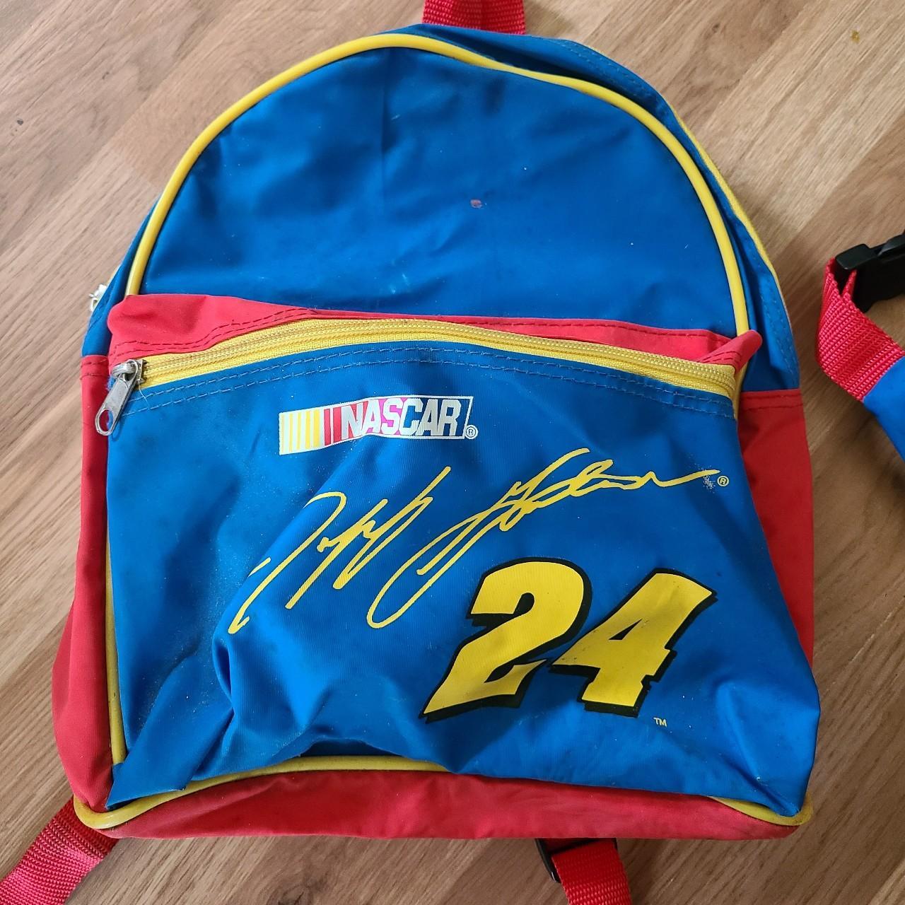 Vintage nascar Jeff Gordon backpack and matching... - Depop