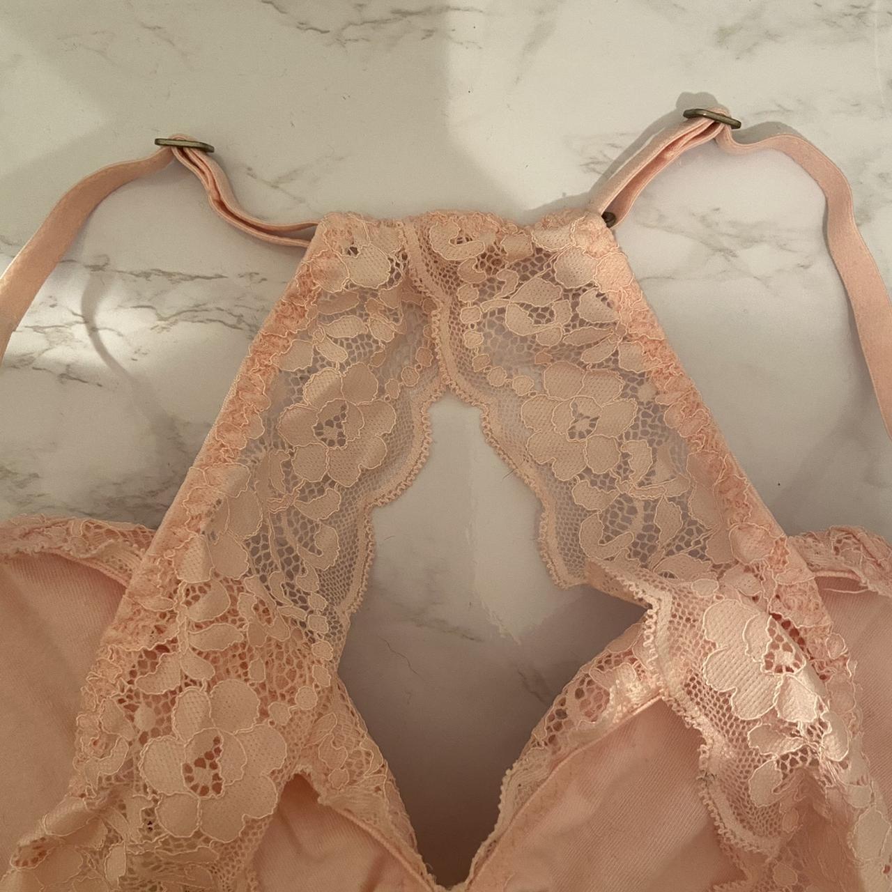 Light pink gilly hicks sydney bralette