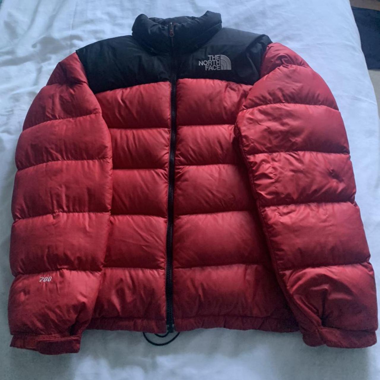 black north face puffer jacket