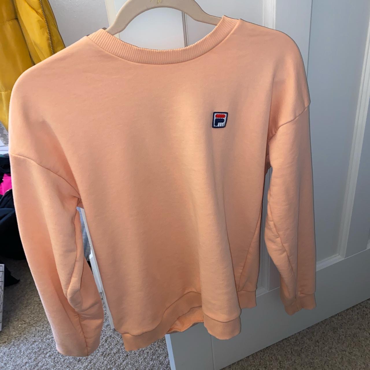 nike peach sweatshirt