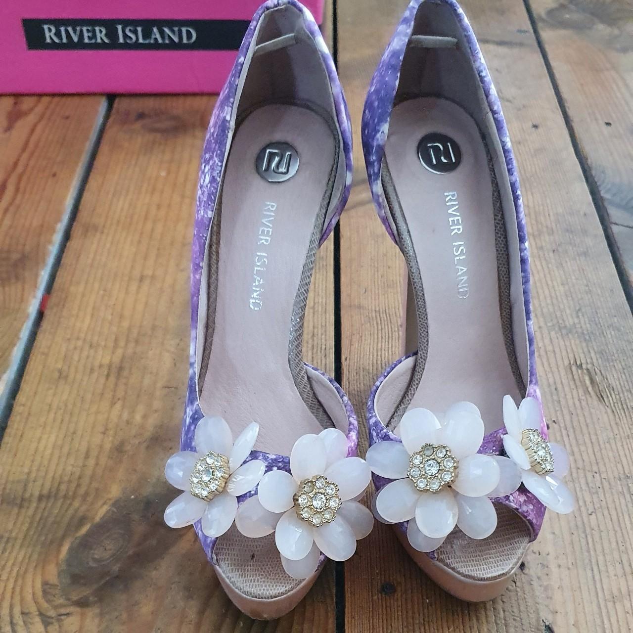 River island best sale purple shoes