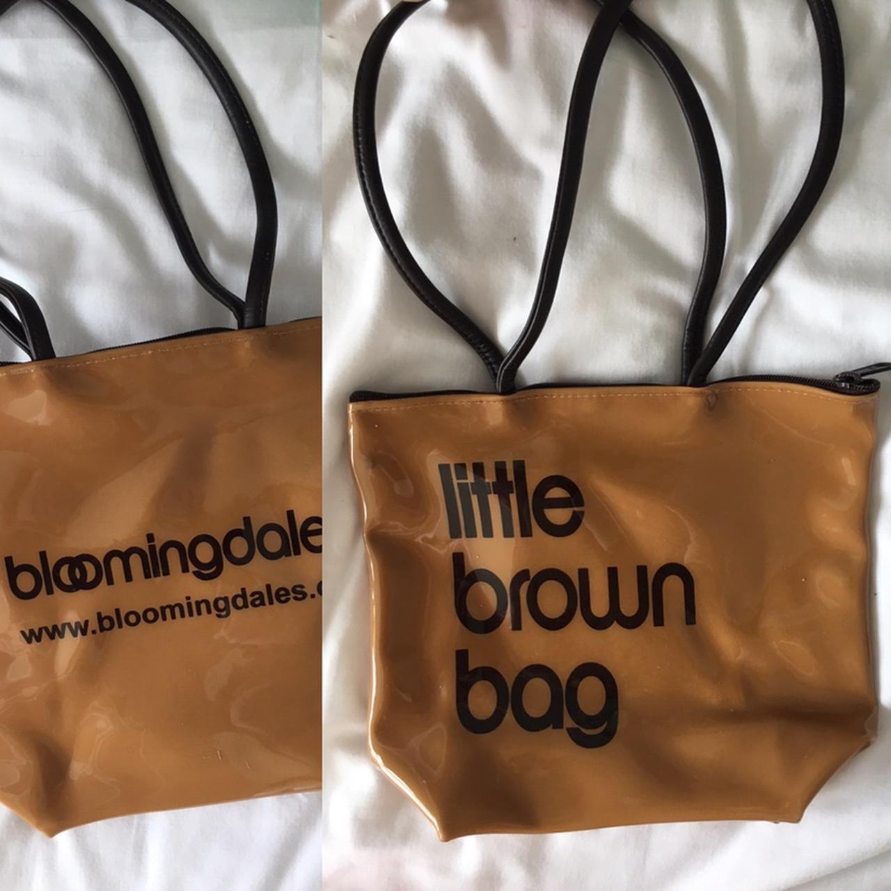 Bloomingdales “My Little Brown Bag”, rarely used, - Depop