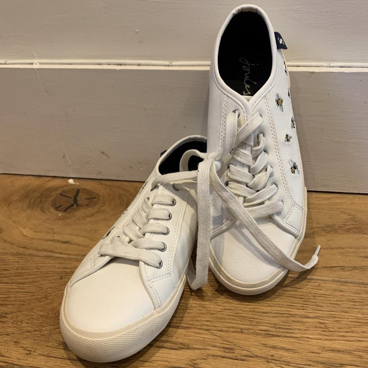 joules Bee embroidered trainers