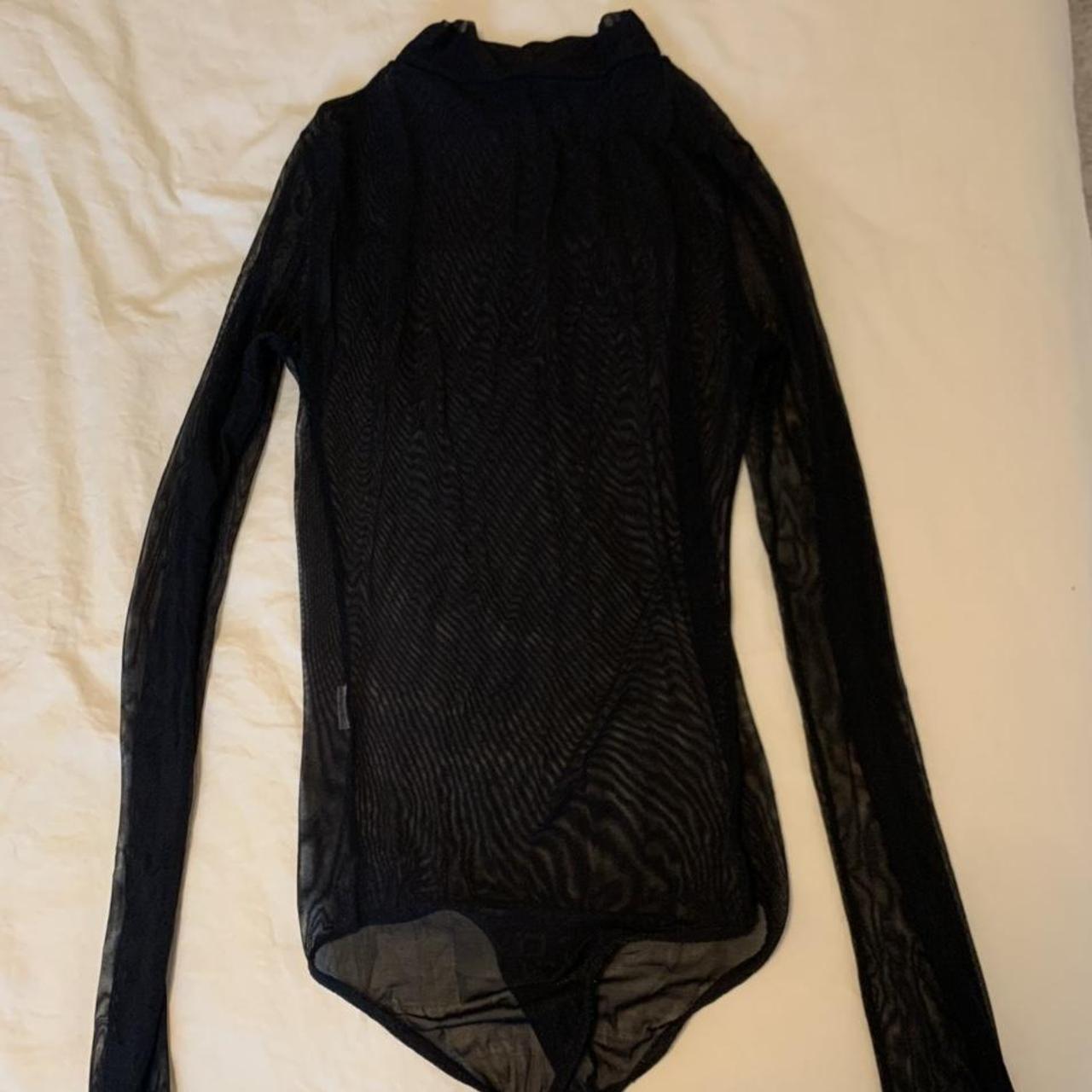 Long Sleeved Bodysuit With Turtle Neck PLT Depop