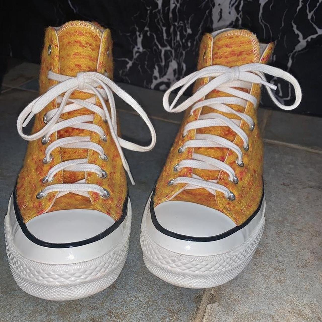 orange platform converse