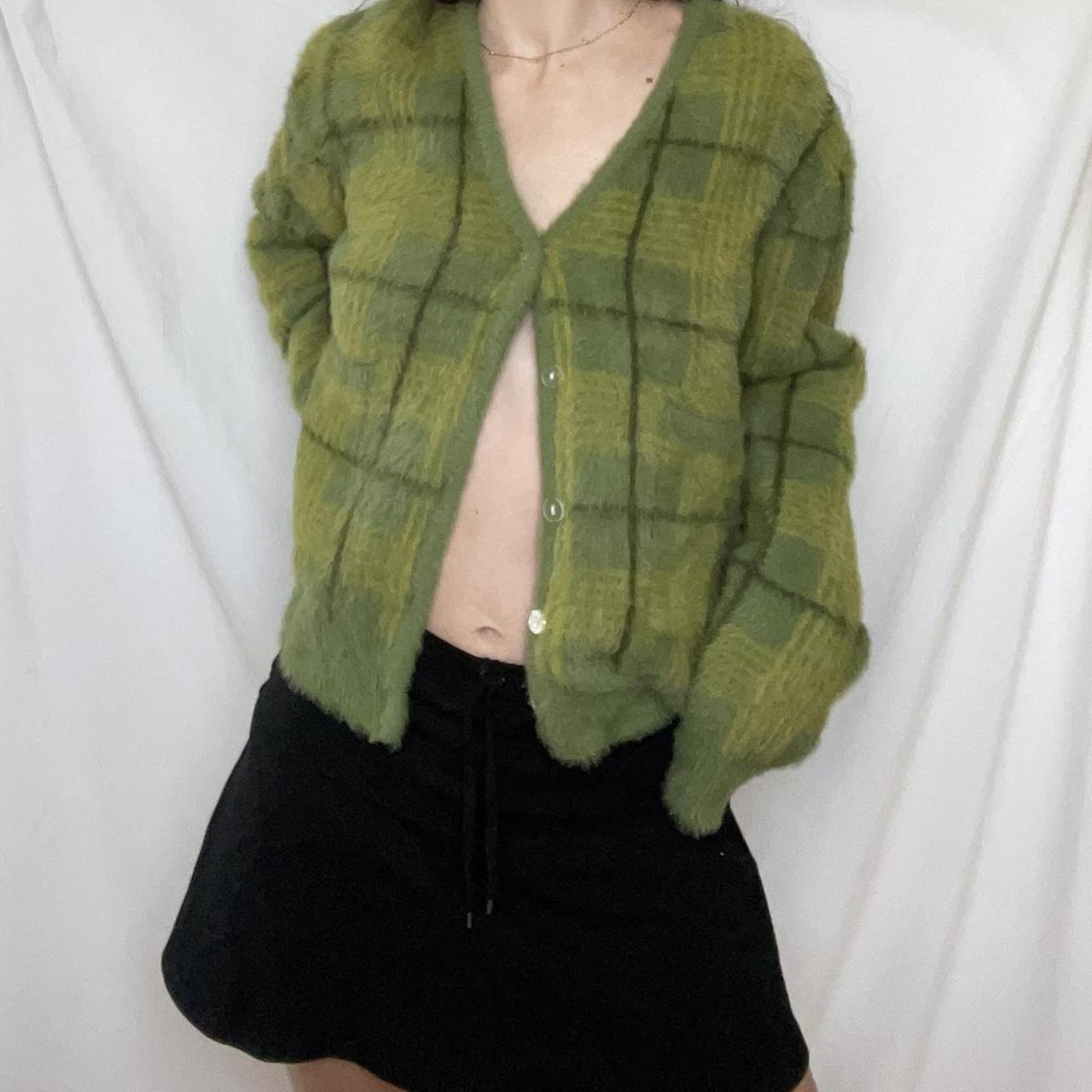 unif ty cardigan green