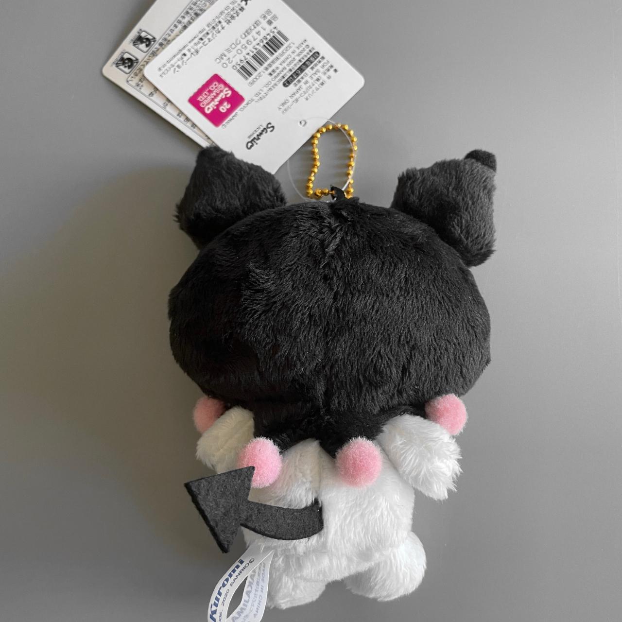 Kuromi keychain plush mascot. Brand new with... - Depop