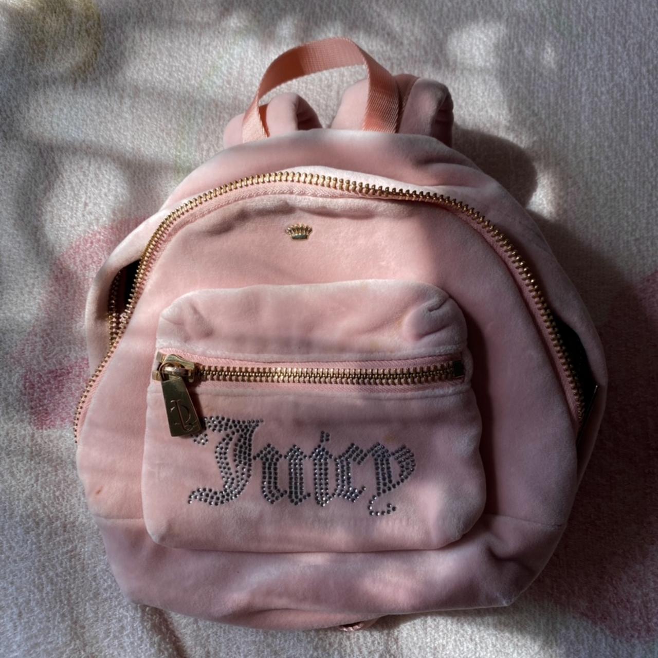 LC Lauren Conrad Pink Mini Backpack Baby Pink & - Depop