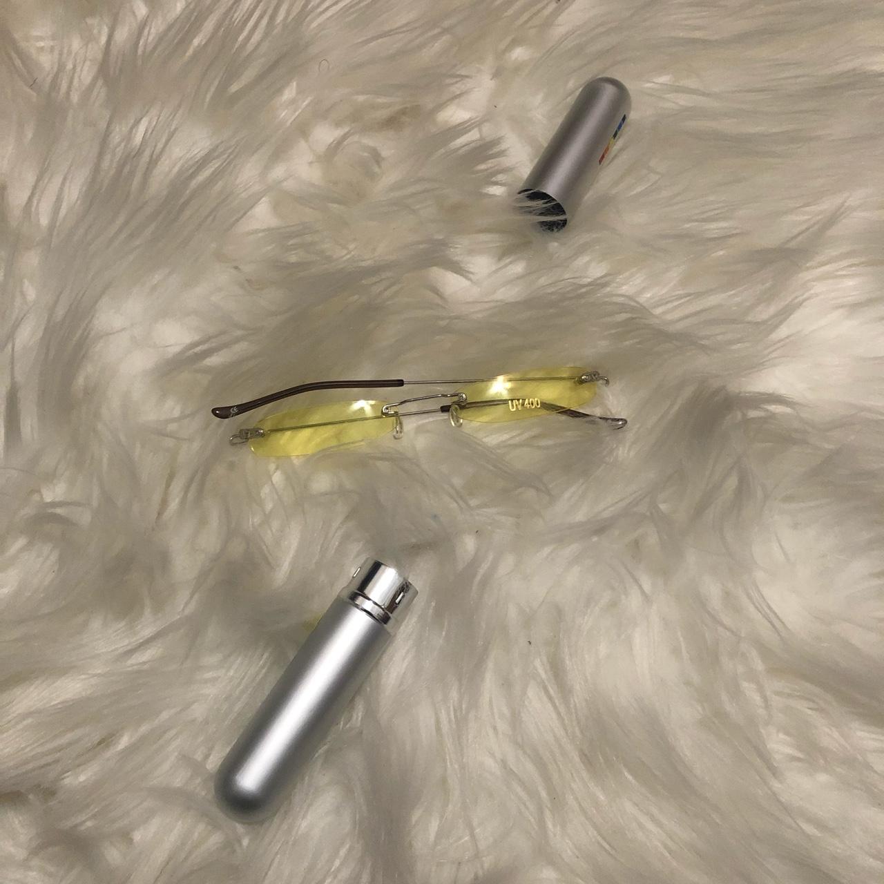 CHRISTIANAHJONES Women's Yellow Sunglasses