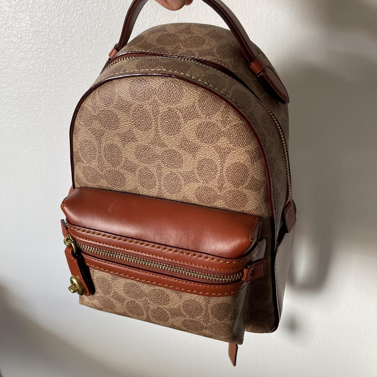 Coach campus backpack hot sale 23 in signature canvas